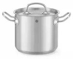 Kochtopf, hoch - mit Deckel, Kitchen Line, 45L, ⌀400x(H)360mm