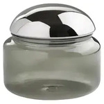Gift Company Glasdose Voile L, Dose, Aufbewahrungsdose, Glas, Grau / Silber, &Oslash;...