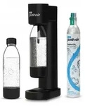 Dafi PushAir Wassers&auml;ttiger + 1x 0,7 L Flasche + CO2 Patronenset schwarz -...
