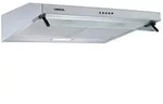 VIESTA&reg; VDU6080SR Unterbau-Dunstabzugshaube 60 cm Edelstahl mit Glasschirm,