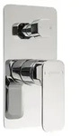 Sapho SPY Unterputz-Duscharmatur, 2 Wege, Drehschalter, Chrom