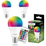 LUMILED 3er Set A60 E27 LED Lampe, 9W (ersetzt 60W), 806 Lm Leuchtmittel, RGB +...