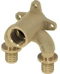 TECEflex U-Doppel-Wandscheibe RG druckverlustopt. d= 16mmx1/2 IGx16mm