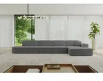 ALTDECOR Ecksofa in L-Form IREA-L3-v3 412x165x77 cm Grau Corner Sofa Eckcouch...