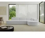 ALTDECOR Ecksofa in L-Form MARI-L2-v3 - 328x171x83 cm Hellgrau - Corner Sofa...