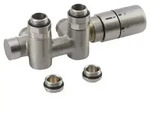 Sapho TWIN COMBI Thermostatventil-Anschluss-Set f&uuml;r Mittelanschluss, Rechts,