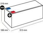 Exide Sonnenschein GF 12 090 V dryfit Blei Gel Antriebsbatterie 12V 90Ah (5h)...