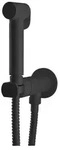 Sapho Unterputz-Armatur mit WC-Handbrause, rund, Progressive Patrone, schwarz...