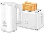 Wasserkocher Toaster Set mit 1,5L Wasserkocher und 2 Toastscheiben Fr&uuml;hst&uuml;cksset