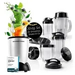 GOURMETmaxx Mr. Magic Power 400 Pro mit Zubeh&ouml;rset XL - Shakes, Smoothies & Co.