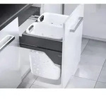Hailo W&auml;schesammler 3270841 Laundry Carrier LC Slide SC 66 Liter -
