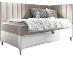 MIRJAN24 Boxspringbett Maja Junior 3 100x200, Einzelbett mit Bonellfederkern,