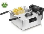 Emerio Doppel-Fritteuse &ndash; 2 &times; 3 Liter &ndash; PFAS-frei &ndash; Regelbarer...