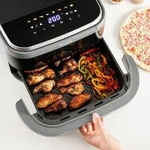 3-in-1-Hei&szlig;luftfritteuse Pizza Grill von Taurus - Schwarz