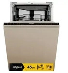 Whirlpool WH6IC11BS7LSA0, Voll integriert, Single (45 cm breit), Schwarz, Tasten, 1,3