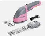 Work Pro Gartenschere Heckenschere mit integriertem Akku, 2 in 1