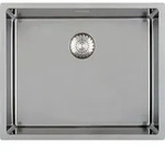Caressi Sp&uuml;lbecken mit Powerplug CAPP45R10 - Silber