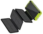 RealPower Powerbank PB-20000 Solar - Schwarz/Gr&uuml;n
