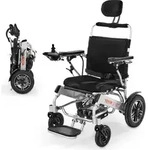 VEVOR Rollstuhl Elektrisch Faltbar, 21 km Reichweite, medizinischer Roller bis...