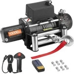 VEVOR Elektrische Seilwinde, 4500 kg, 12 V DC LKW-Winde mit &Phi; 8,3 mm x 19,8 m
