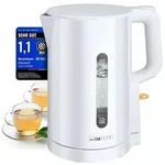 Clatronic&reg; Wasserkocher 1,7L | BPA frei | 2200W | Einhandbedienung 