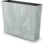 nabbi Blumentopf aus Kunststoff DUC600TE 60 cm - grauer Beton - Grau
