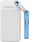 Verbatim Pocket Ssd Usb 3.2 Gen 2 1Tb White/Light Blue Incl. Two Rubber Sleeves