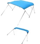VEVOR Bimini Top Bootsabdeckung Sonnenverdeck (3 B&ouml;gen) aus 600D Polyester mit