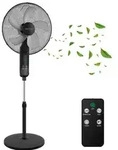 Echos Standventilator mit Fernbedienung 46 cm &ndash; Leistungsstarker 50W...