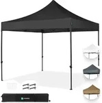 VONROC Pavillon 3x3m wasserdicht stabil - Partyzelt EasyUp System [3Min Aufbau]...