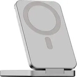 LINQ LQWPS082, 8000 mAh, Kabelloses Aufladen, 5 W, Silber - Silber