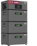 XORO SOLAR ATLAS-F 7.2 kWh Stromspeicher - Erweiterbar bis 12 kWh, AC-gekoppelt...