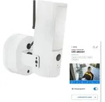 ABUS Security-Center WLAN-Aussenkamera mit Licht wei&szlig;