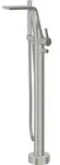 Steinberg Serie 260 Wannenarmatur, freistehend, mit Handbrause, H: 969mm, Ausladung