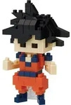 NANOBLOCKS Bandai - Nanoblock - Son Goku - Dragon Ball Z - Mini-Bausteinfigur -
