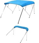 VEVOR Bimini Top Bootsabdeckung Markise (4 B&ouml;gen) aus 600D Polyester,