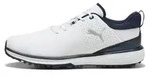 Puma Fusion Grip ST Herren-Golfschuhe Wei&szlig; und Marineblau - 45
