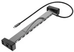 Hama USB-C-Dockingstation Connect2Office Work, Silikon-Standf&uuml;&szlig;e, 12 Ports -