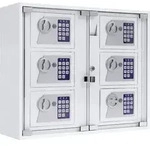 Profirst Schl&uuml;sselausgabe Partras 6000 Outdoor Elektronikschloss weiss - Wei&szlig;