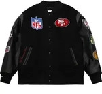 Mitchell & Ness NFL Blackout Collection Varsity College Jacke San Francisco...