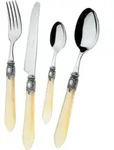 Bugatti Oxford 24-teiliges Set in einer runden Box MP108609 - Silber/Creme