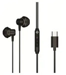 Conceptronic BRENDAN04B USB-C Ergonomisches Earbud-Headset, Kabelgebunden,