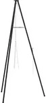 vidaXL Lagerfeuer Stativ Schwarz 92 x 92 x 151,5 cm Stahl