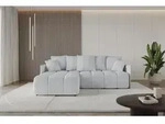 ALTDECOR Ecksofa mit Schlaffunktion und Bettkasten LONLI-L 251x189x68 cm Grau -