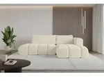 ALTDECOR Ecksofa mit Schlaffunktion und Bettkasten CLOUD-L 280x185x90 Beige -...