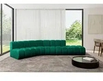 ALTDECOR Modulares Sofa Ecksofa in L-Form - Brilo-L1 - 380x174x70 cm Gr&uuml;n -...