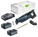 Festool RSC 18 EB-Basic Akku S&auml;bels&auml;ge 18 V Brushless + 2x Akku 8,0 Ah +