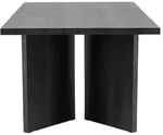 Venture Design, Esstische, Bassholmen, Schwarz - Schwarz