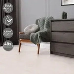 ML-Design Selbstklebende PVC Bodenbelag, 6,69 m2/48 Vinyl-Dielen, Eiche Wei&szlig; -...