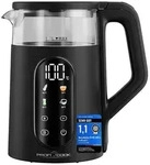 ProfiCook&reg; Wasserkocher mit Temperatureinstellung | 40 - 100&deg;C | 1,7L 